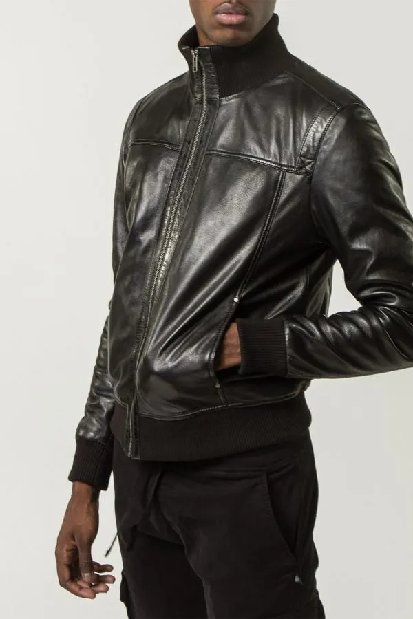 Chaqueta Hombre Serge Pariente Soul Bomber Sh Black