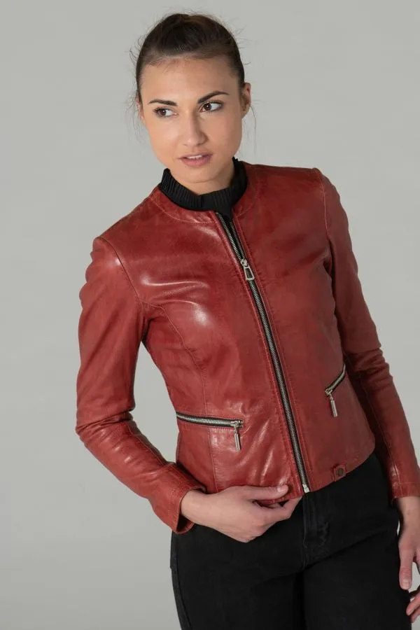 Chaqueta Mujeres Rose Garden Ethel Lamb Ruby Rose Wood