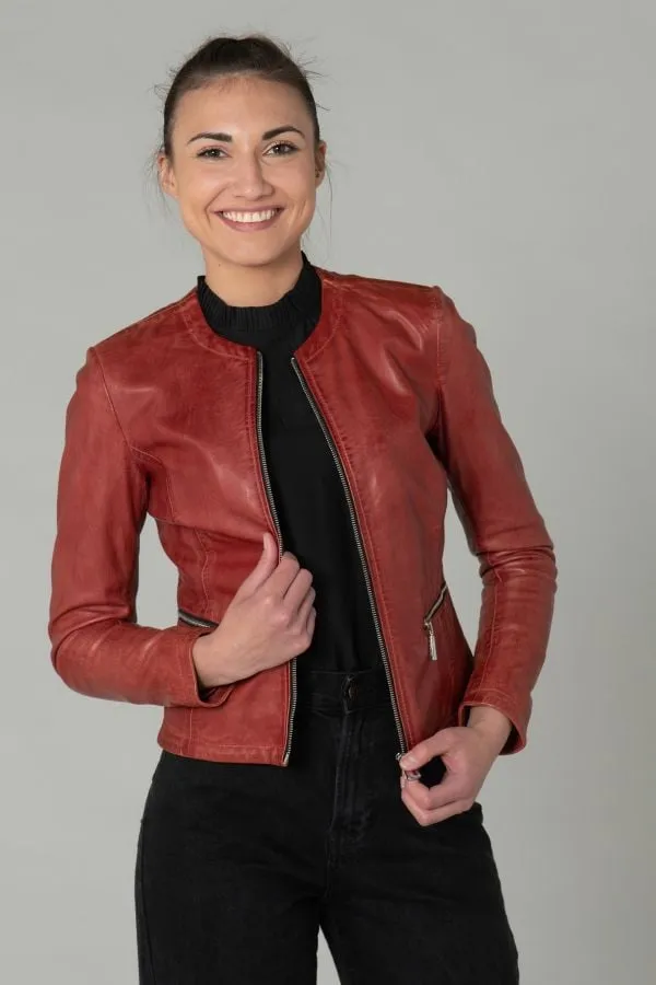 Chaqueta Mujeres Rose Garden Ethel Lamb Ruby Rose Wood