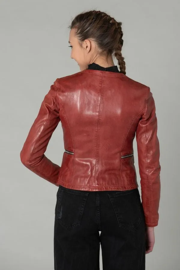 Chaqueta Mujeres Rose Garden Ethel Lamb Ruby Rose Wood