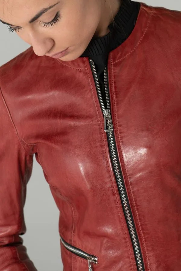 Chaqueta Mujeres Rose Garden Ethel Lamb Ruby Rose Wood