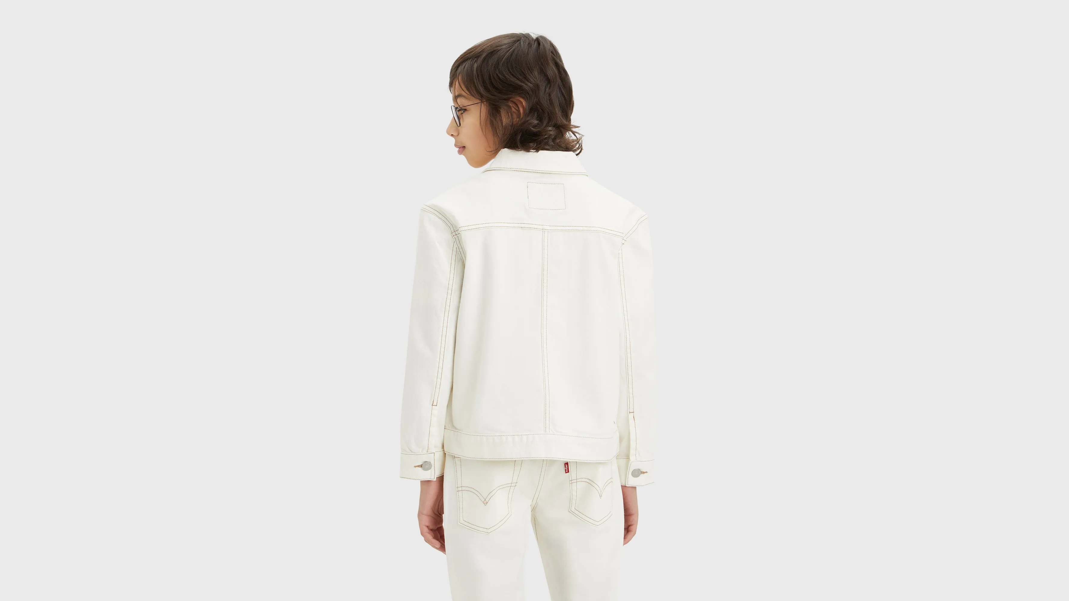 Chaqueta Trucker Para Adolescentes Relaxed Sunrise