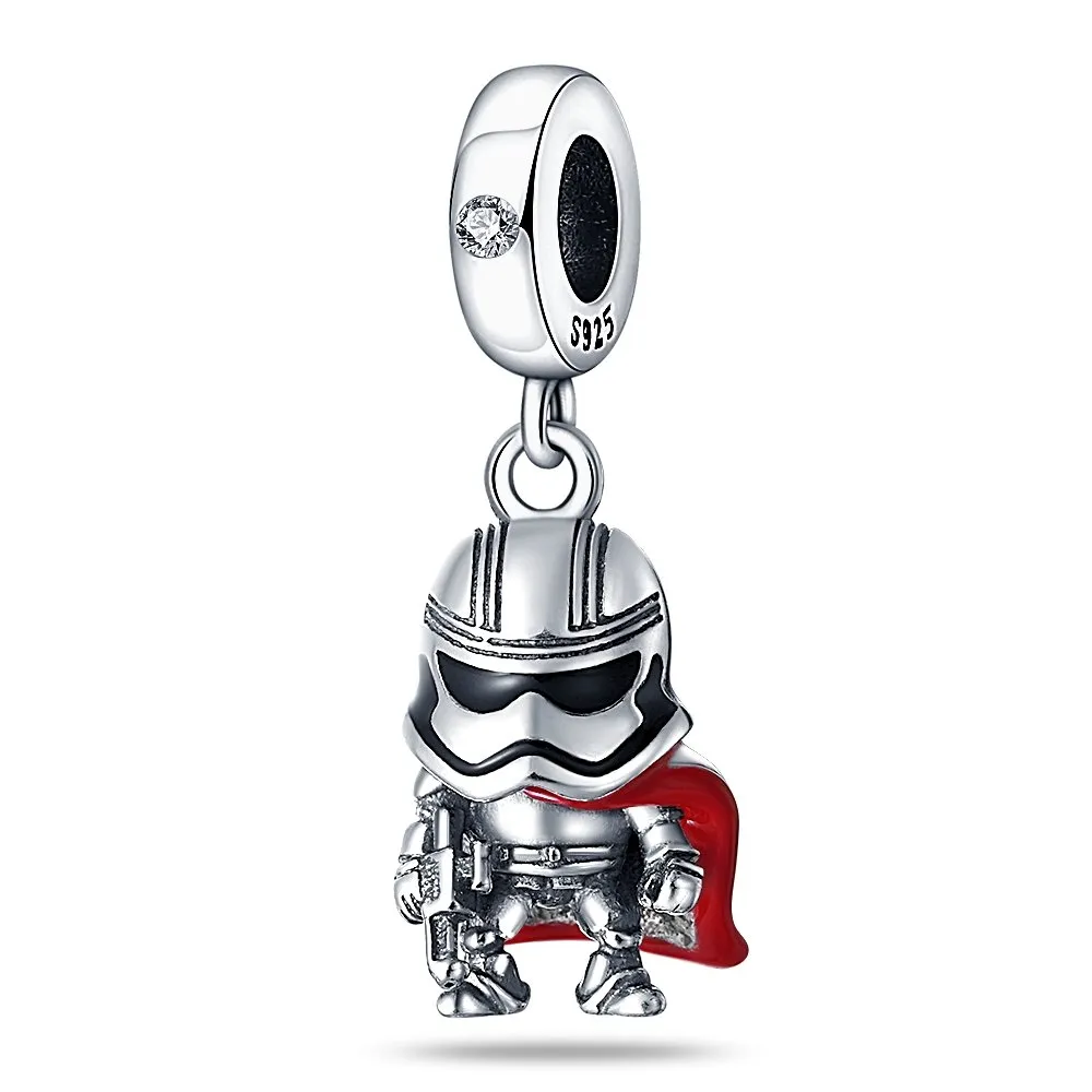 Charm Stormtrooper con Capa Roja