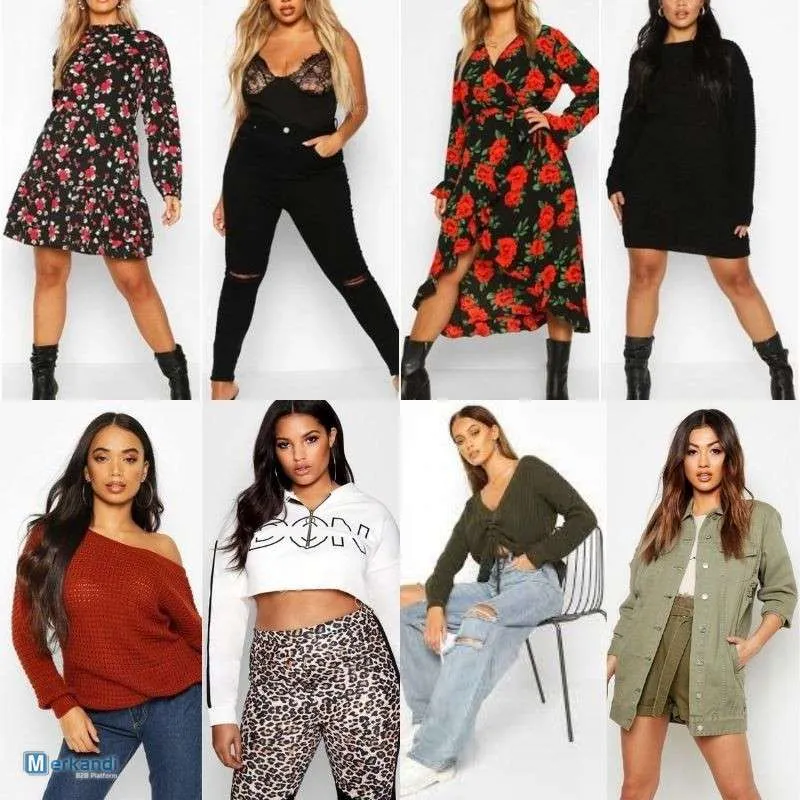 COLECCIóN NUEVA DE ROPA DE MUJER  MARCAS DESTACADAS COMO BOOHOO Y CACHE CACHE