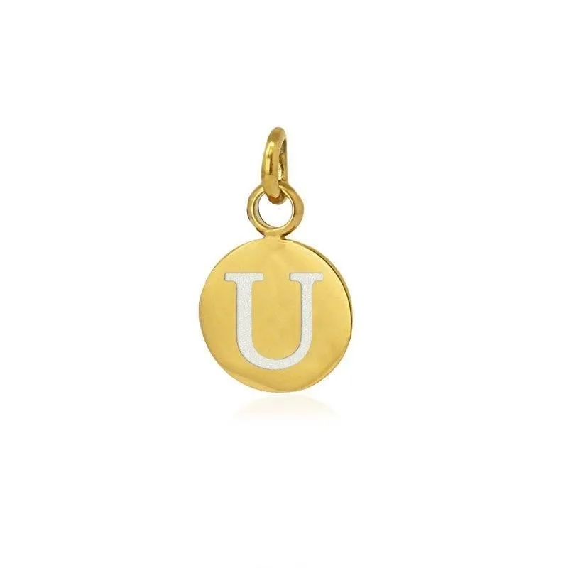 Colgante inicial Anartxy Letra "U"