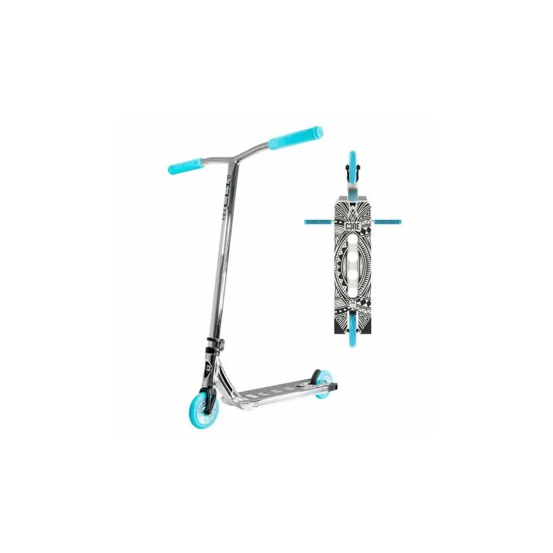 Core Cl1 Scooter Freestyle Complete Chrome/Teal