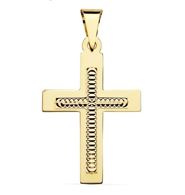 Cruz Oro 34 x 22 mm.