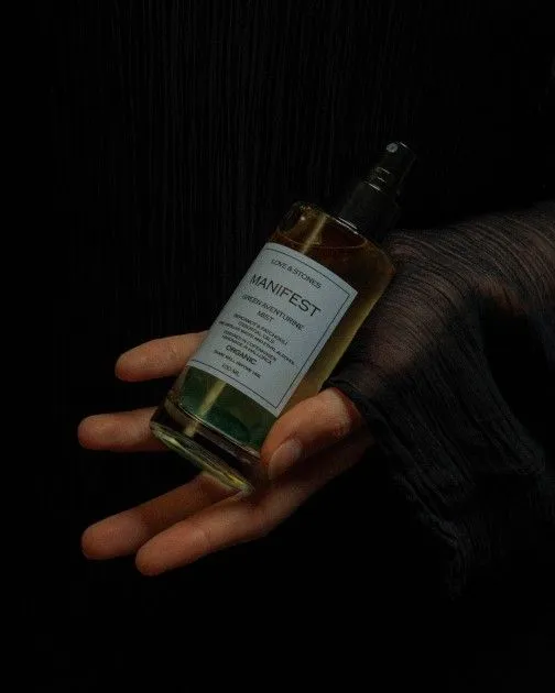 Difusor en spray Love & Stones MANIFEST Infused Mist Transparente