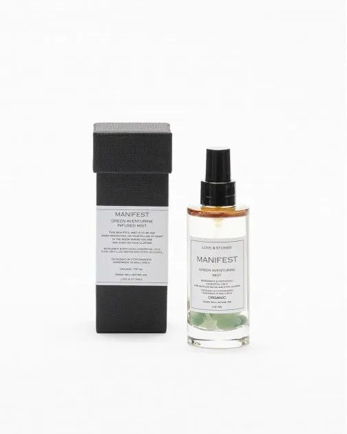 Difusor en spray Love & Stones MANIFEST Infused Mist Transparente
