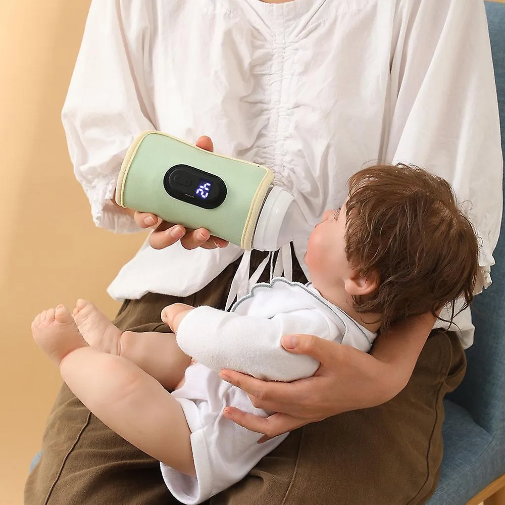 DIGITAL DISPLAY BABIES BOTTLE COVER ANTIFOULINGS HEAT RETAINING BOTTLE COVER FOR TRAVEL