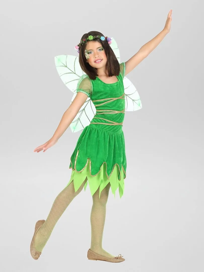 DISFRAZ DE HADA  VERDE