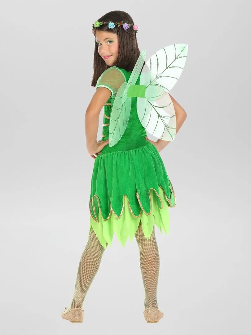 DISFRAZ DE HADA  VERDE