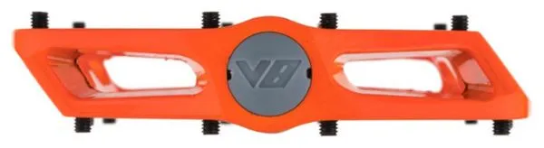 DMR Par de pedales planos DMR V8 naranja