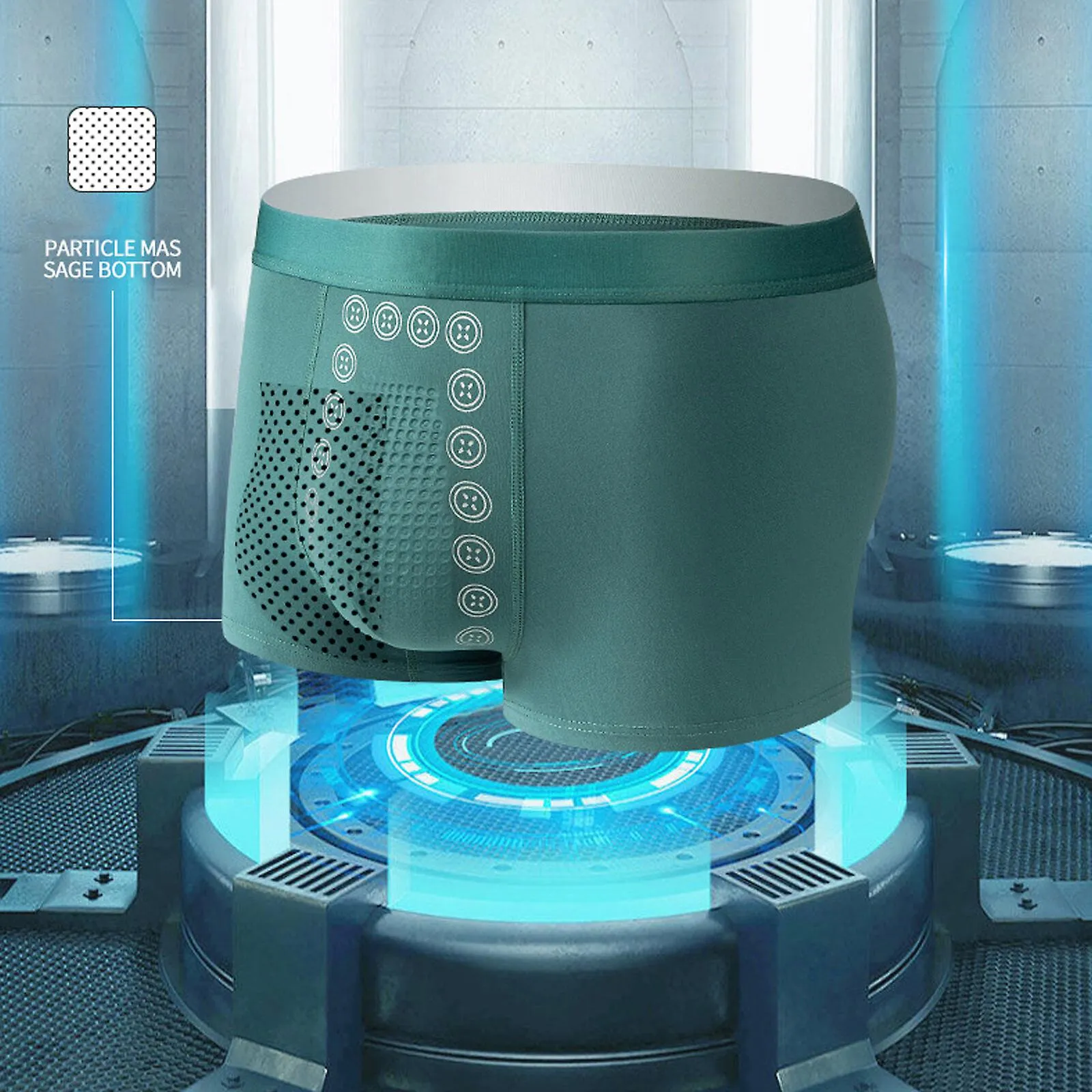 Eft Energy Field Therapy Ropa Interior para Hombre, Calzoncillos Boxer Energéticos Magnéticos