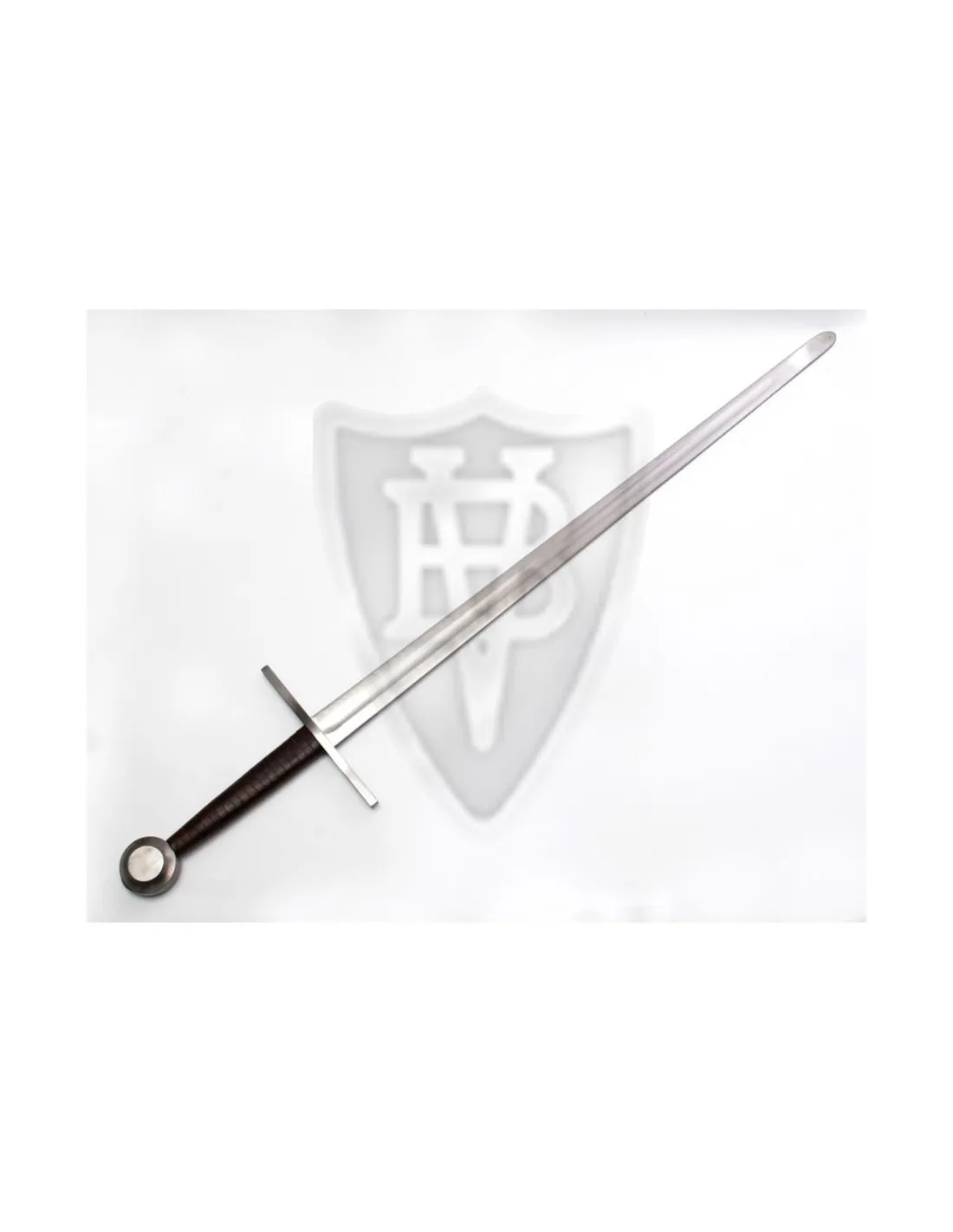 ESPADA MEDIEVAL ARTESANAL DE MANO Y MEDIA, S. XIIIXIV