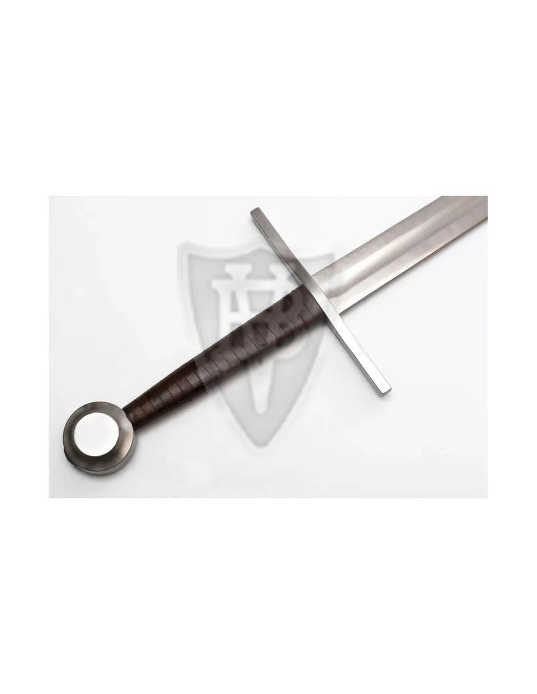 ESPADA MEDIEVAL ARTESANAL DE MANO Y MEDIA, S. XIIIXIV