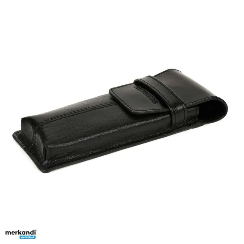 Estuche de cuero para bolígrafos Beltimore rojo G91