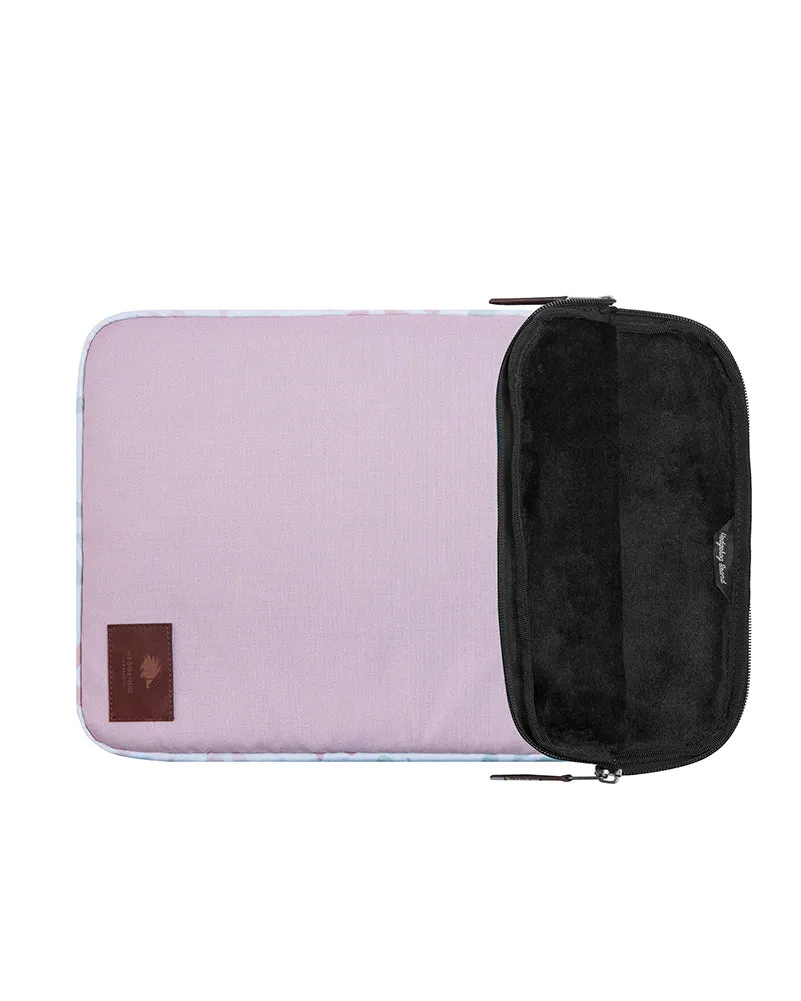 ESTUCHE LAPTOP LIGHT FLOWER ROSE