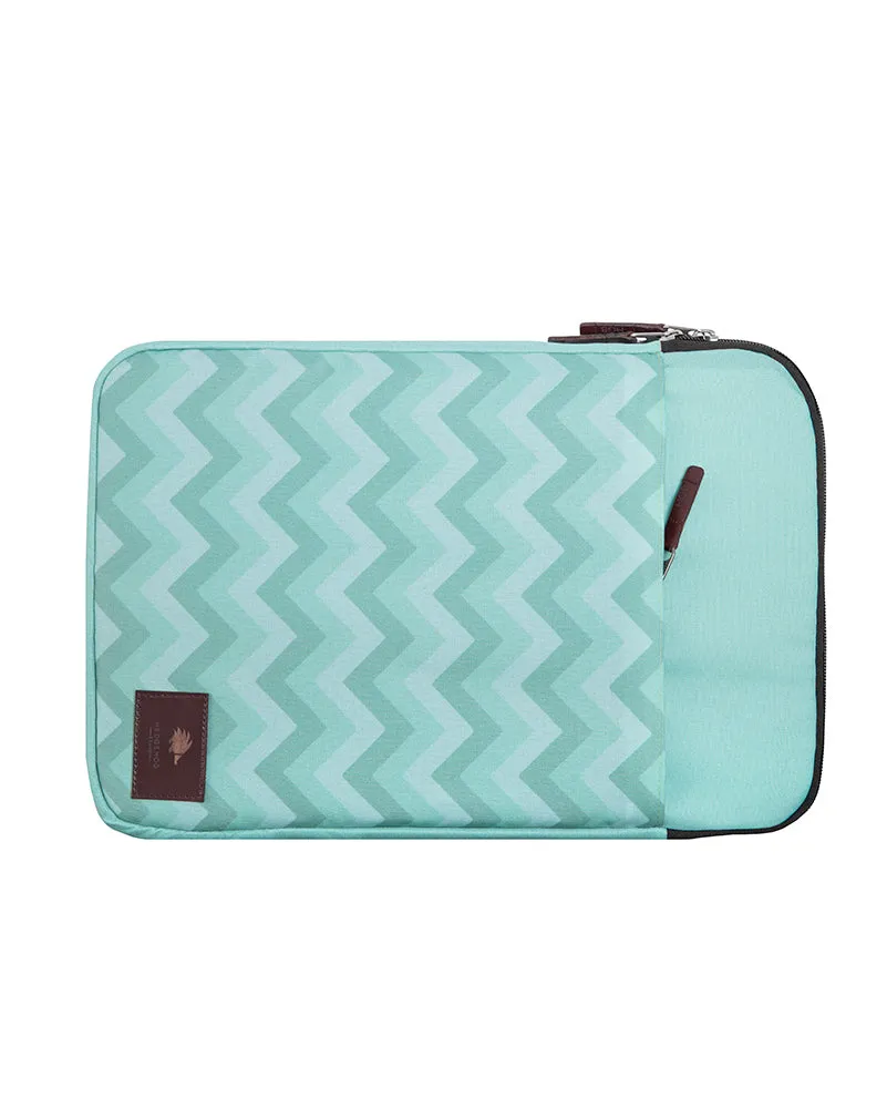 ESTUCHE LAPTOP LIGHT GREEN LINE