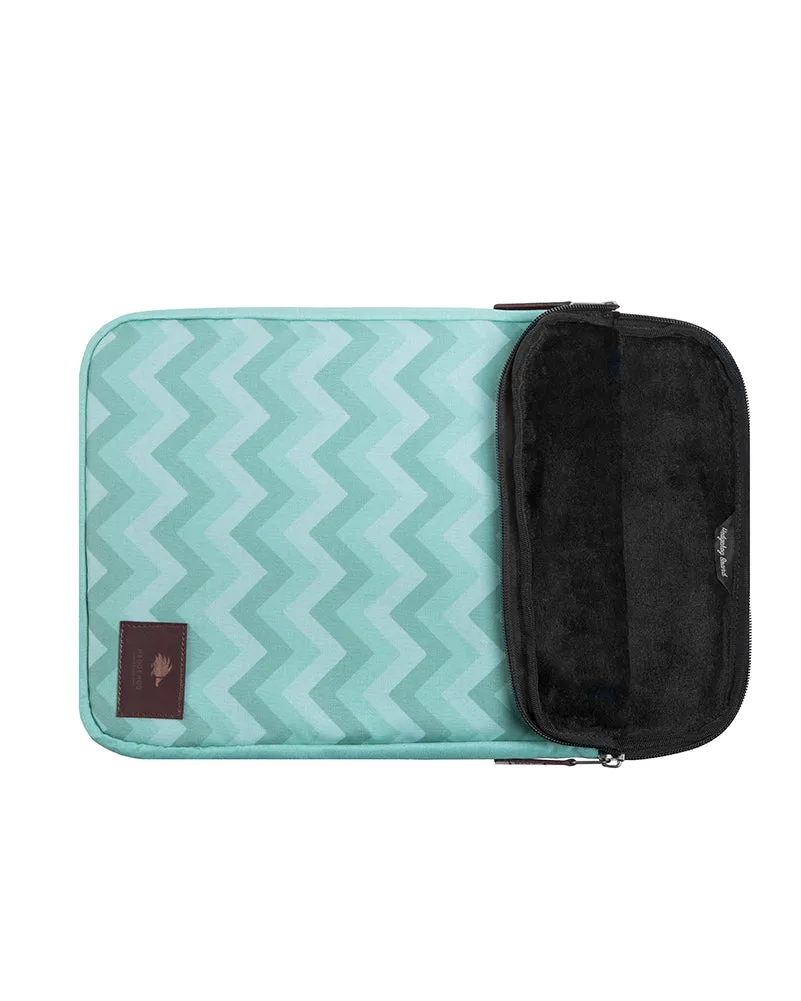 ESTUCHE LAPTOP LIGHT GREEN LINE