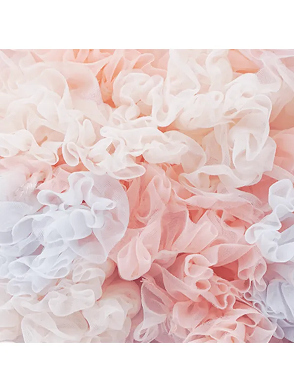 Falda para Niñas PettiSkirt Cream Rainbow