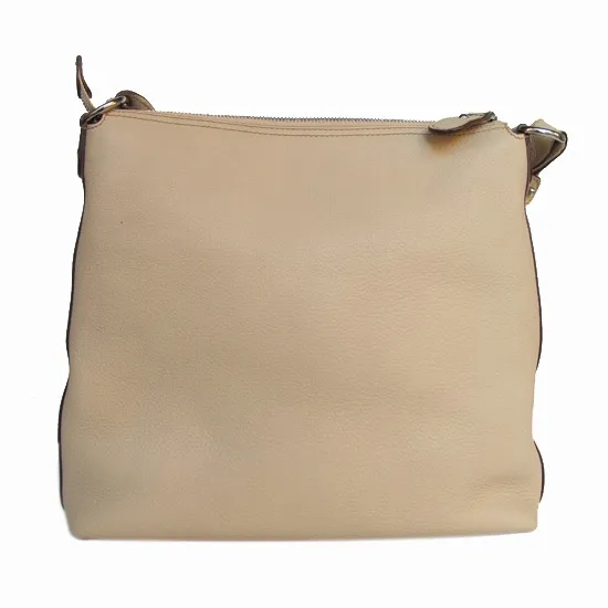 Ferragamo bolso de piel crema