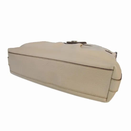 Ferragamo bolso de piel crema