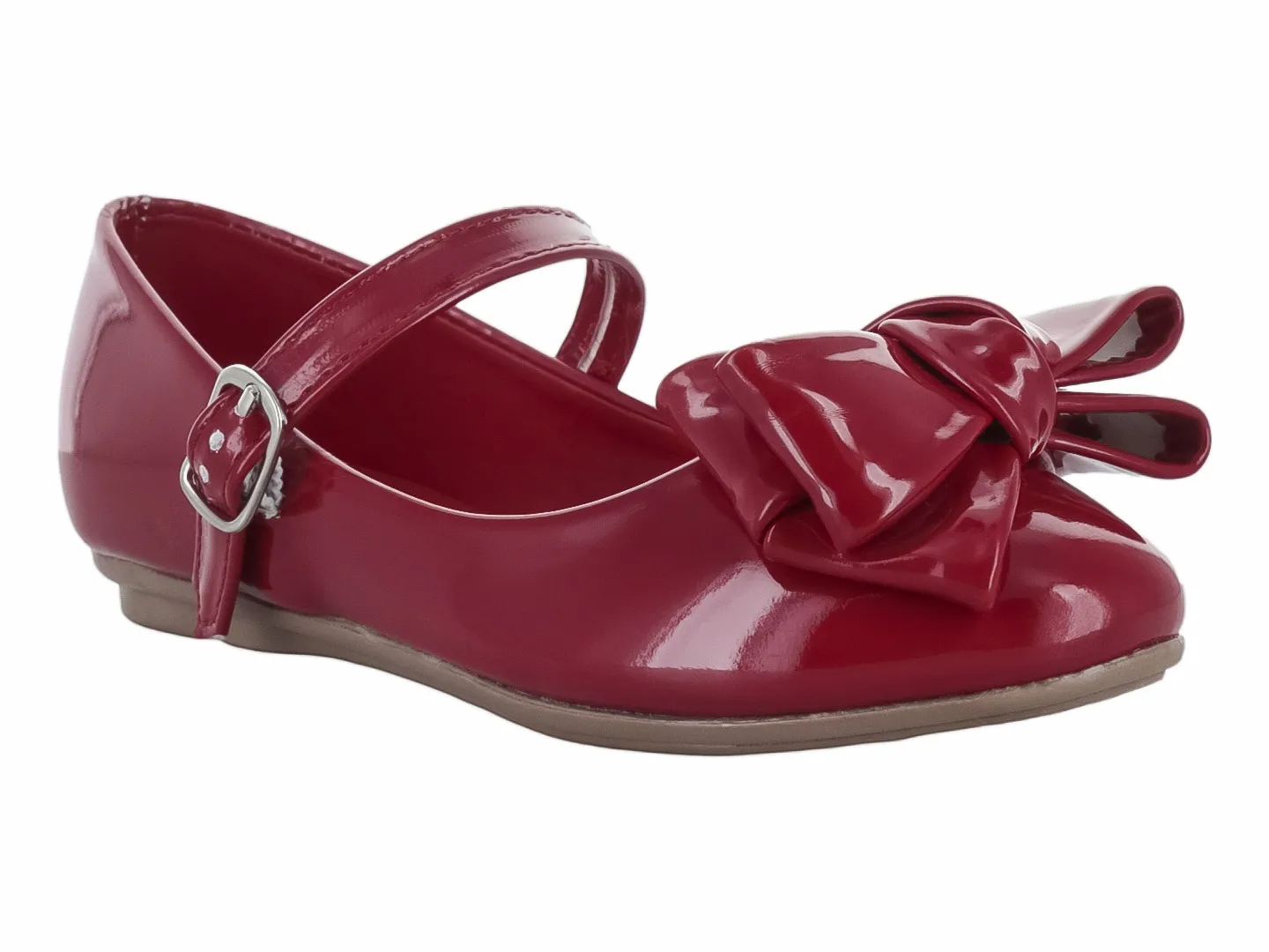 Flats Genesis Veneci Rojo Para Niña