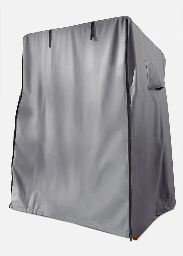 Funda protectora para sillón de playa para 2 personas Gris oscuro