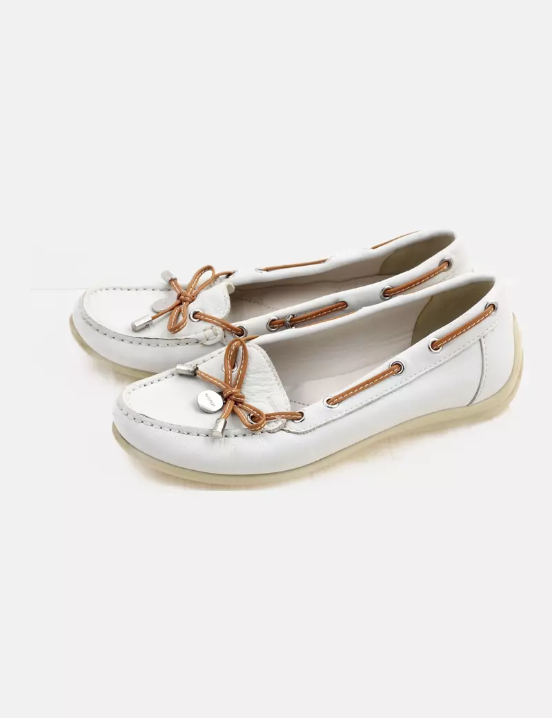 Geox Náutico blanco casual