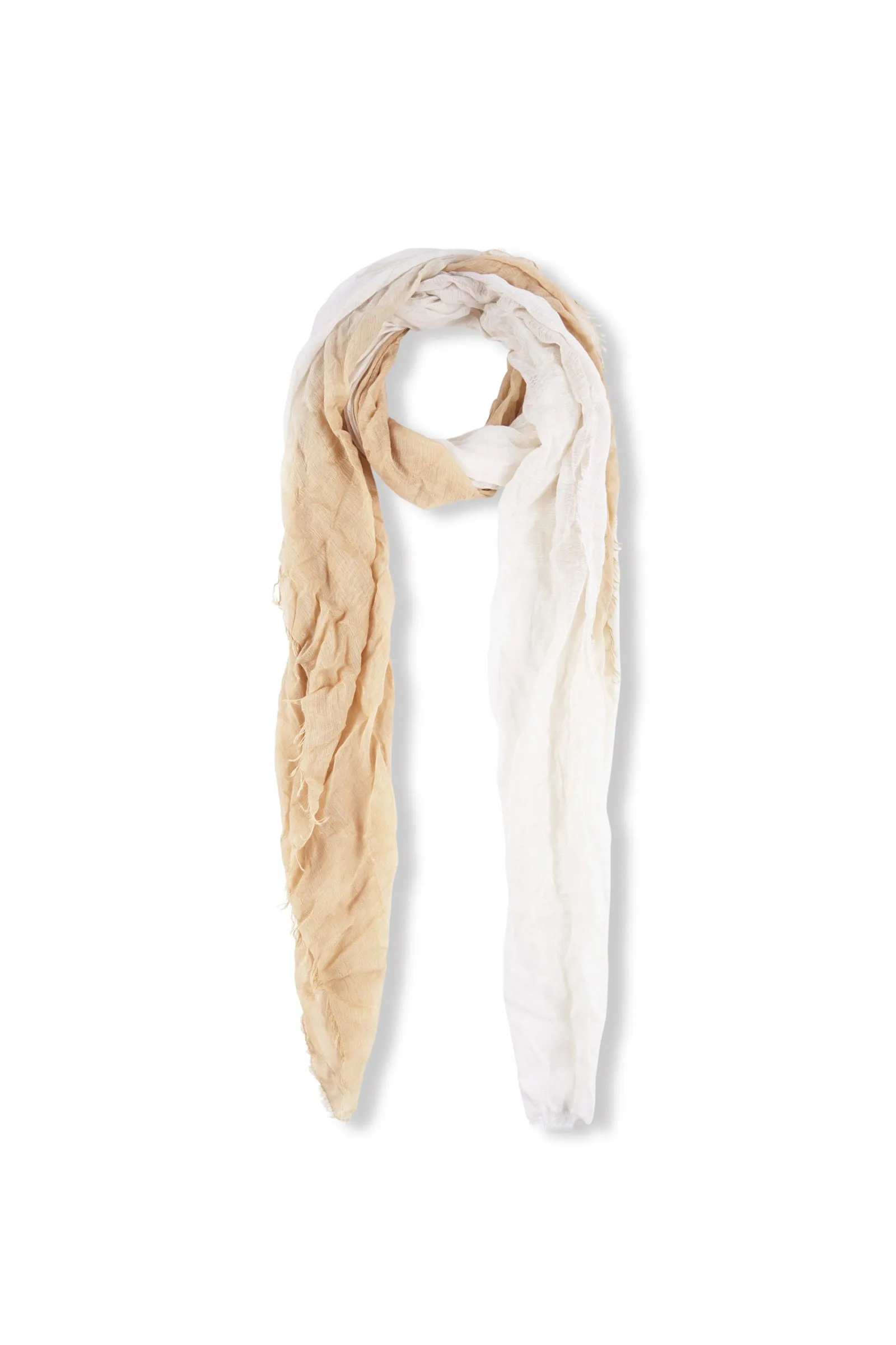 GIUSEPPE, TWOTONE CREAM AND ECRU FOULARD