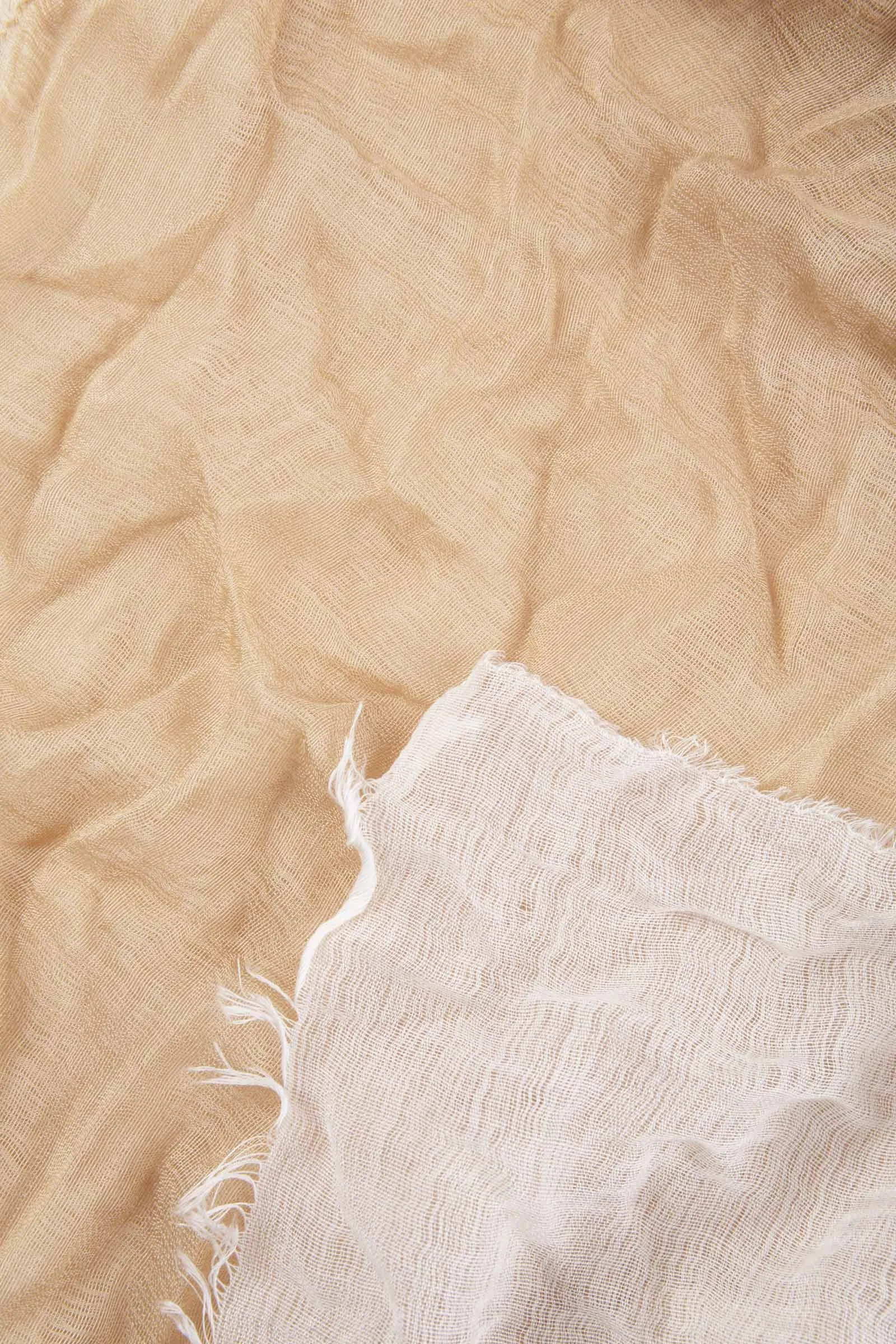 GIUSEPPE, TWOTONE CREAM AND ECRU FOULARD
