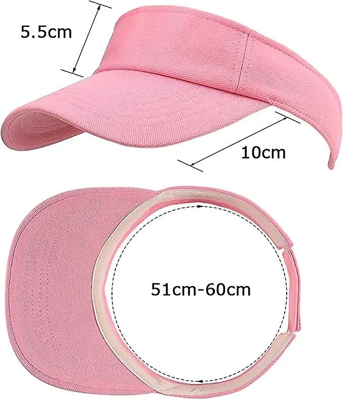 Gorra de visera para mujeres hombres gorra de golf de béisbol ajustable con protección solar para adolescentes