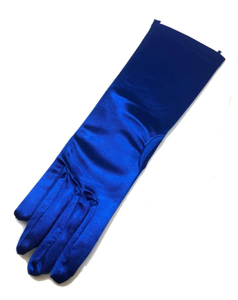 GUANTES DE FIESTA AZULONES PARA BODA Y EVENTOS