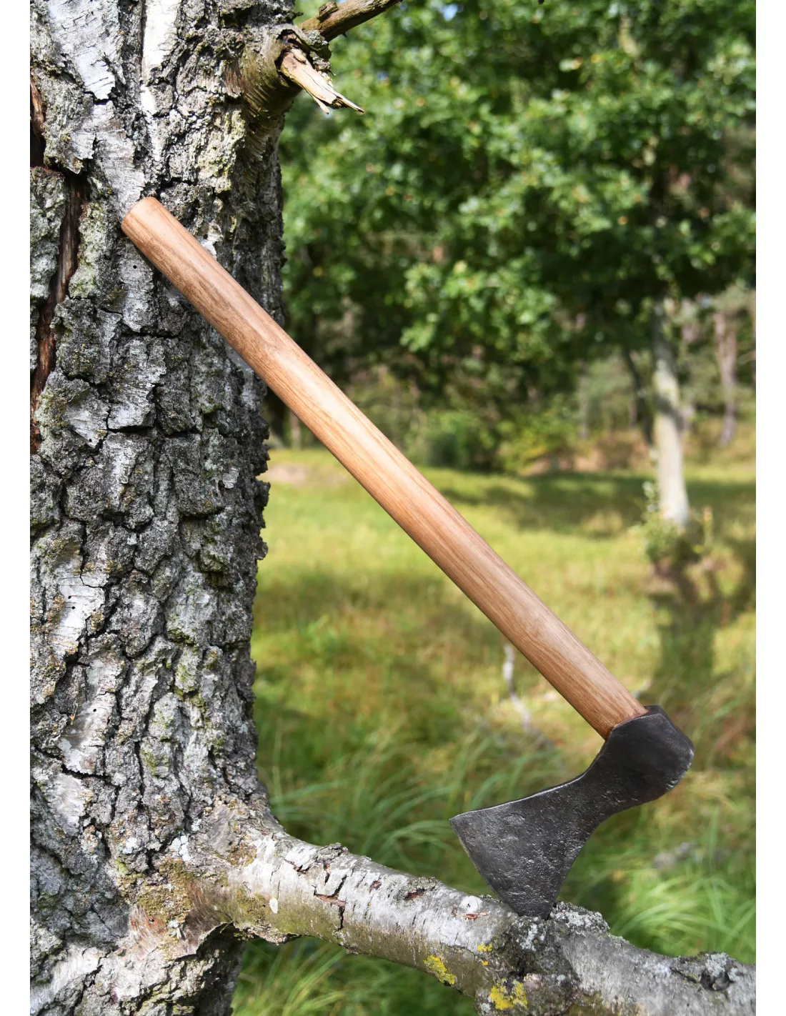 Hacha Vikinga de acero forjado a mano, tipo A