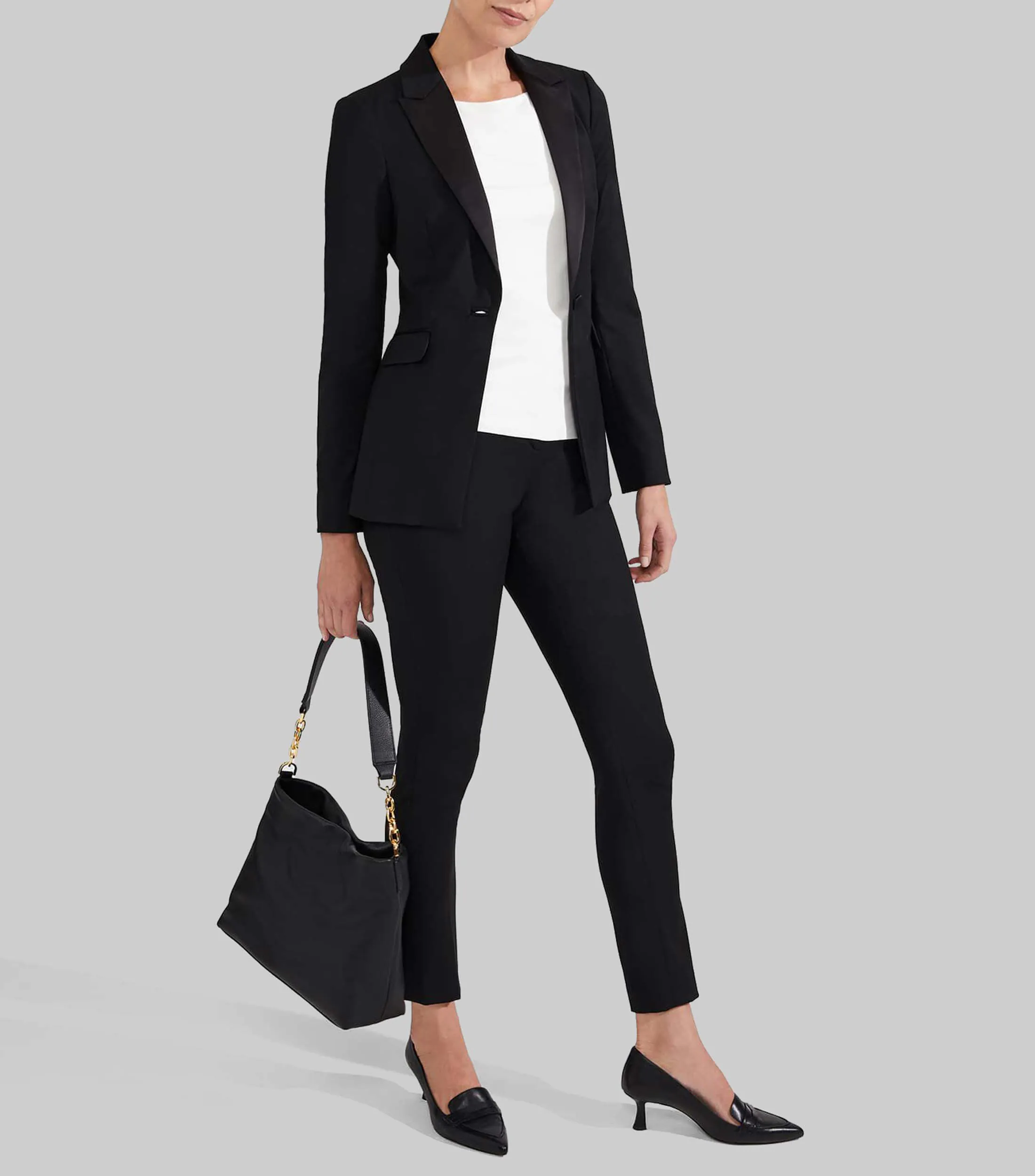 Hobbs Playera lisa con manga larga Mujer