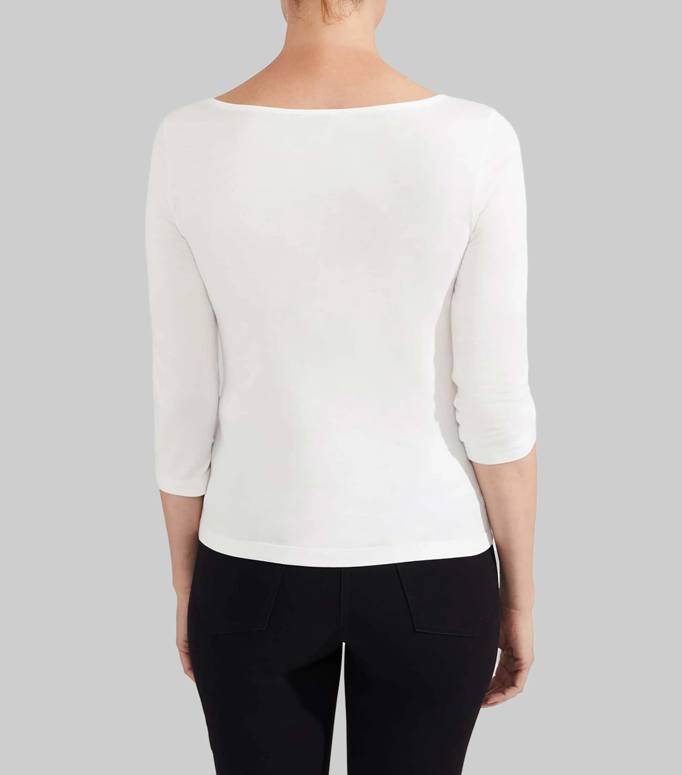 Hobbs Playera lisa con manga larga Mujer