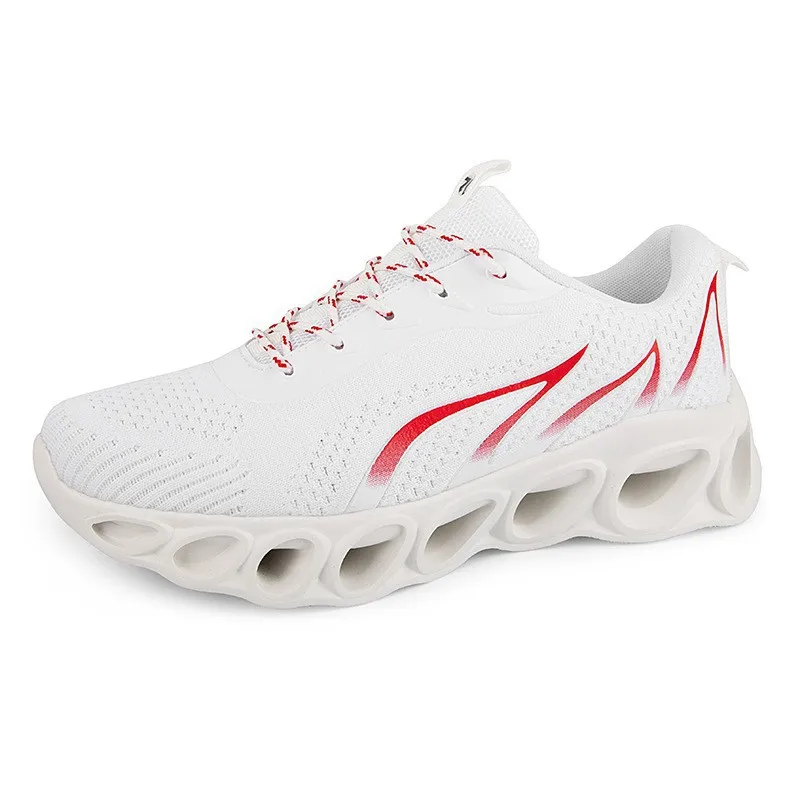 Hombres Mujeres Zapatos para correr Moda Entrenador Triple Negro Blanco Rojo Amarillo Púrpura Verde Azul Melocotón Teal Púrpura 