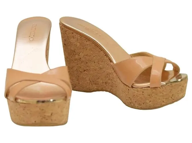 Jimmy Choo Zapatos de tacón Beige 