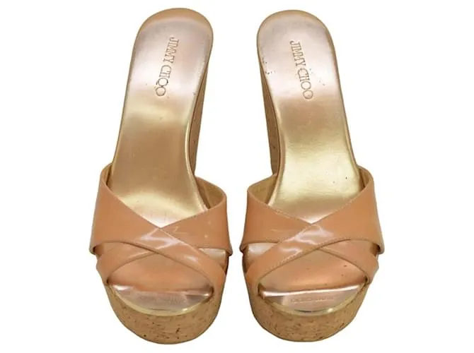 Jimmy Choo Zapatos de tacón Beige 