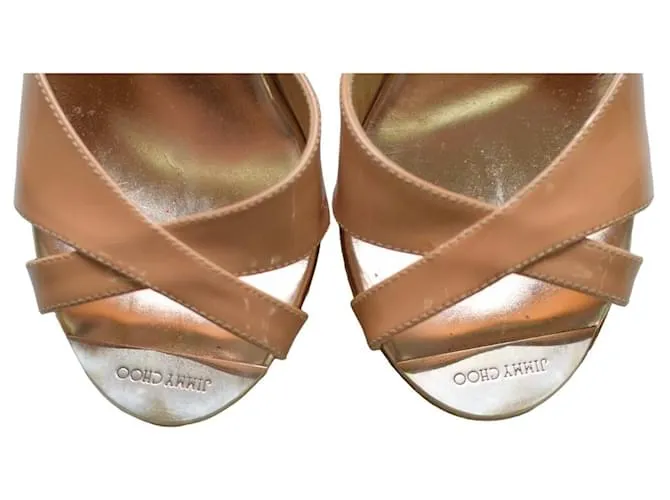 Jimmy Choo Zapatos de tacón Beige 
