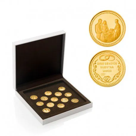 Juego Arras Oro Bíblicas 20 mm. ARGYOR