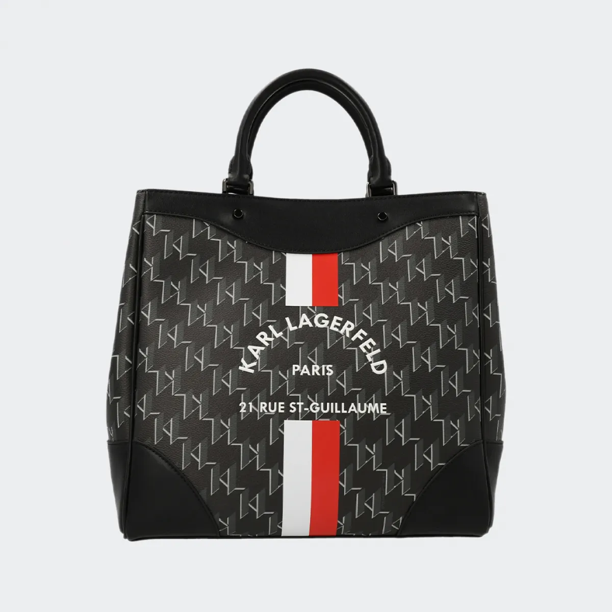 KARL LAGERFELD BOLSO CON MONOGRAMA KARL LAGERFELD RUE STGUILLAUME NEGRO