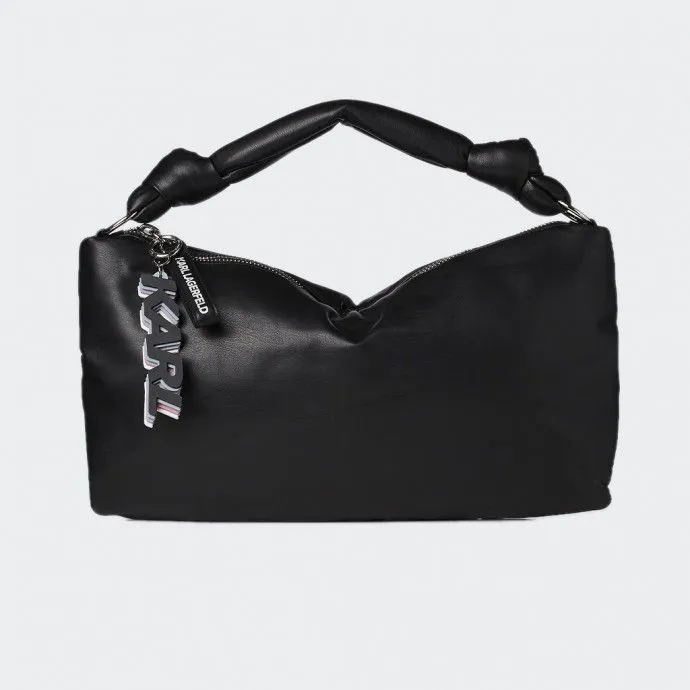 KARL LAGERFELD Karl Lagerfeld K/Bolso de hombro anudado Negro
