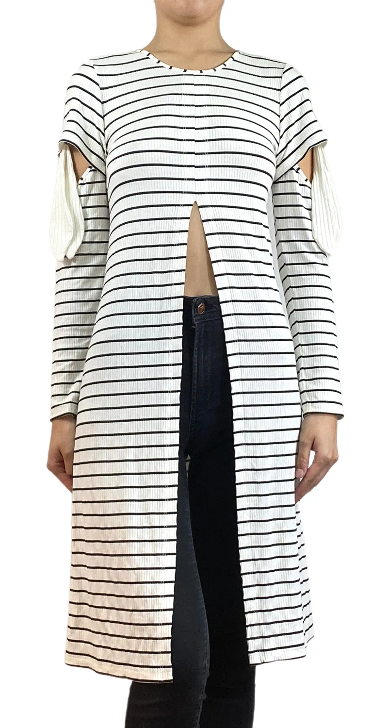 KARYN COO Polera Larga Rayas