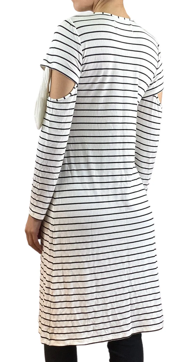 KARYN COO Polera Larga Rayas