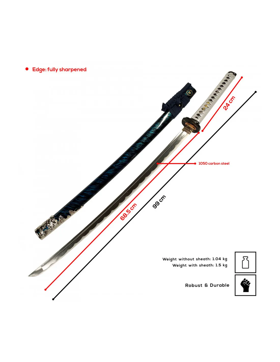 Katana forjada a mano de Jin Sakai, Ghost of Tsushima