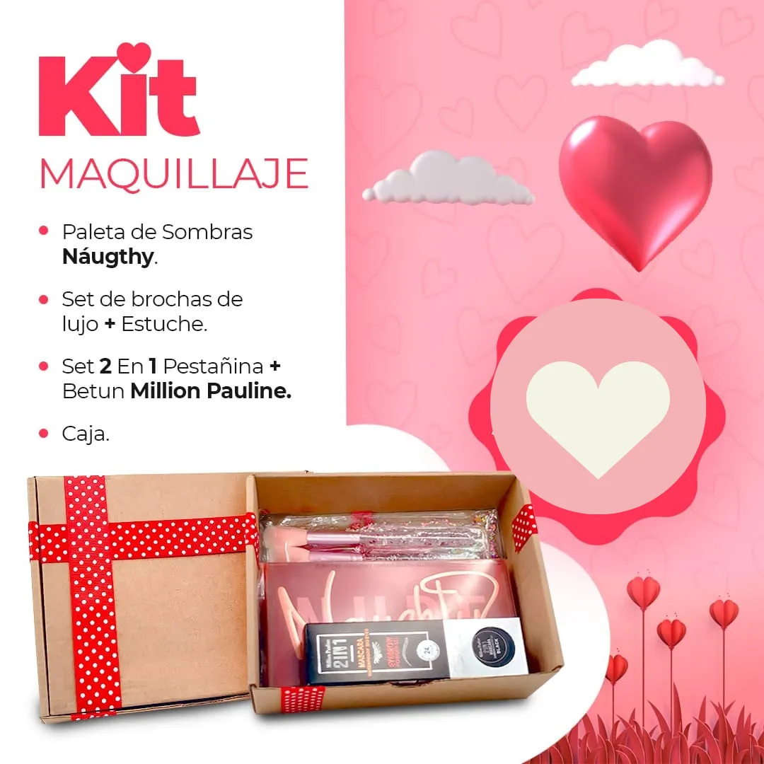 KIT DE REGALO  MAQUILLAJE