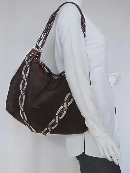 Loewe bolso ante marrón