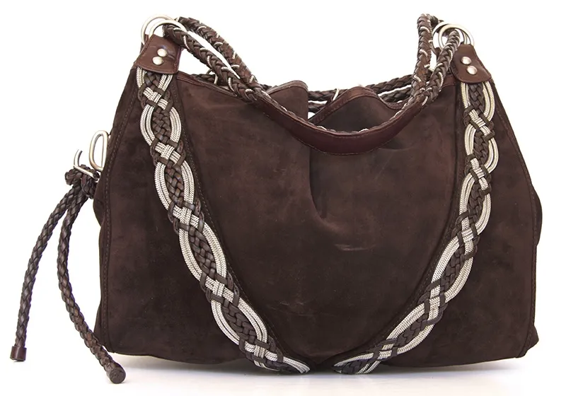 Loewe bolso ante marrón
